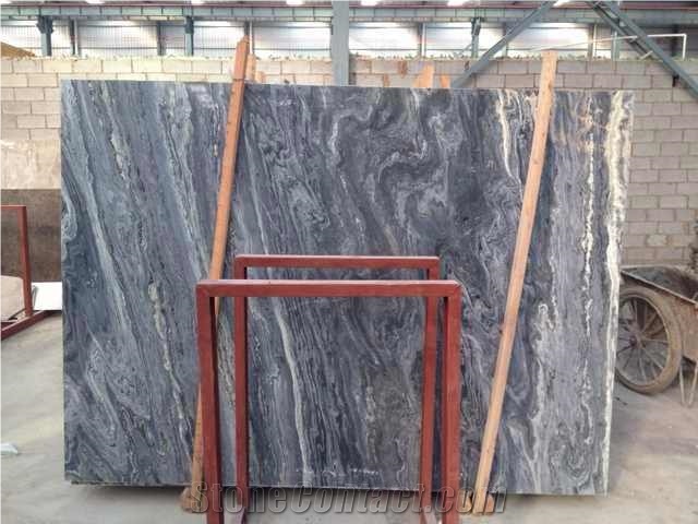 Australia Grey Mable with White Veins Slabs Tiles,China Gray Marble Panel for Walling,Floor Covering Bathroom Decor