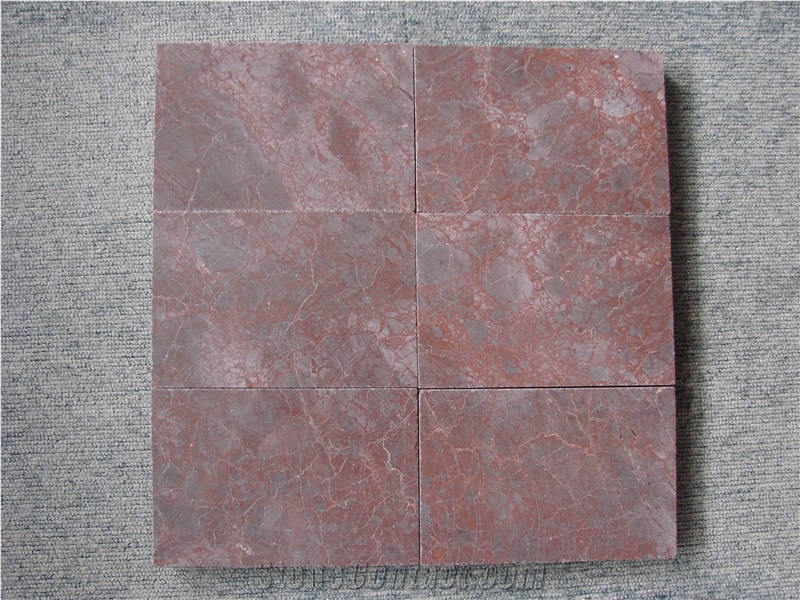 China Rosso Levanto Red Marble Building Walling Slabs,Machine Cutting Tiles French Pattern Panel