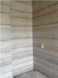 Crystal Wood Vein Marble Slabs Vein Cut, White Wooden Marble Slabs Tiles Panel Hotel Walling,Floor Covering Interior Stone