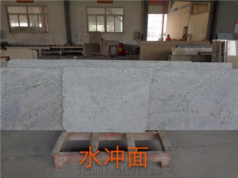 Flamed New Kashmir Leopard White Granite Tiles Slab Cut to Size Wall Cladding,Floor Covering,Exterior Walling Pattern Tile