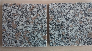 Free Sample New Ruby Grey Sesame Granite with Pink Flower, Cheapest Red Granite Slabs Tiles for Building Wall Cladding,Flooring Tile Pattern