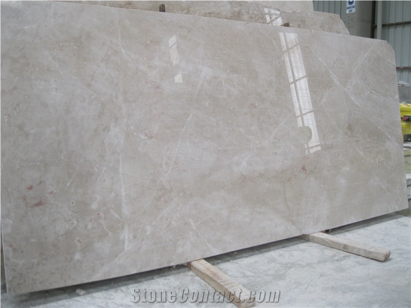 New Cream Marfil Marble Slab Tile with Pink Veins,China Ivory Beige Marble Panel Hotel Floor Covering,Wall Cladding Pattern