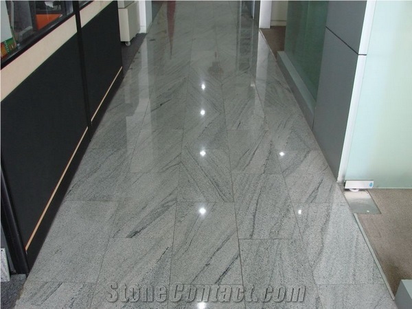 Tibet Viscont White Granite Flooring, Granite Tile Floor