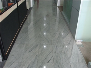 Tibet Viscont White Granite Flooring Tiles Slab, China White Granite Interior Stone Floor Paving Panel