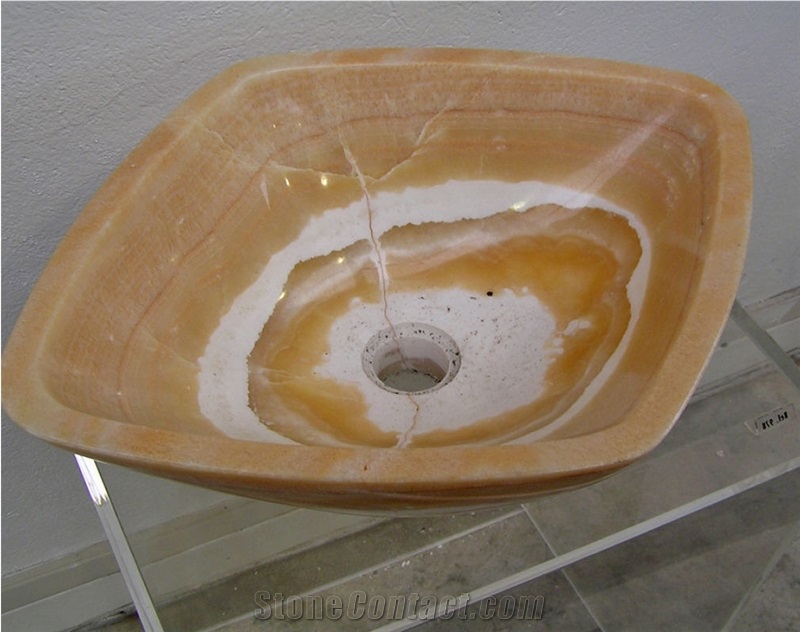 Honey Onyx Wash Bowl