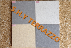 Small Stone Aggregates Terrazzo Tiles