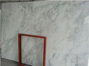 China Popular Oriental White Marble Polished Big Slab, Tiles Skirting Wall Floor Covering, Natural Building Stone Pattern with Grey Lines/Veins, Interior Decoration, Quarry Owner Factory Good Prices