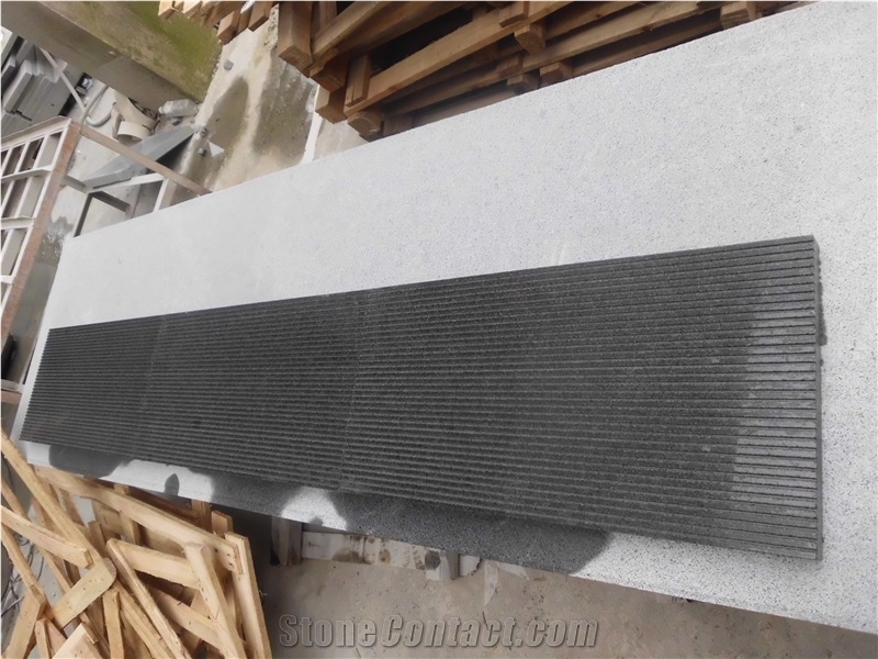 G654 Dark Grey Anti Slips Granite Tiles