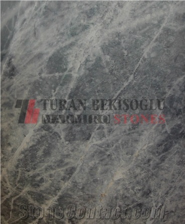 Azura Grey Marble Slabs & Tiles, Turkey Grey Marble