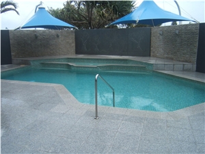 Buffalo Grey Granite Pool Terrace Pavers