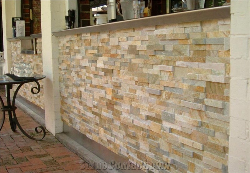 Nullarbor Yellow Limestone Natural Feature Stone Panels & Loose Ledgestone