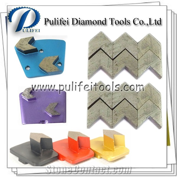 Diamond Concrete Floor Surface Grinding Disc Segment Diamond Grinding Segment