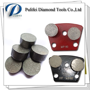 Grinding Plated Cutting Tool Diamond Metal Segment Grinding for Concrete Terrazzo Stone Floor Machine