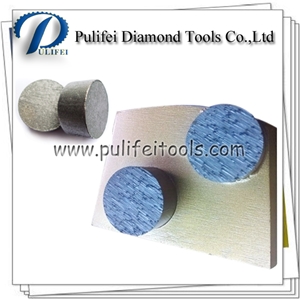 Grinding Plated Cutting Tool Diamond Metal Segment Grinding for Concrete Terrazzo Stone Floor Machine