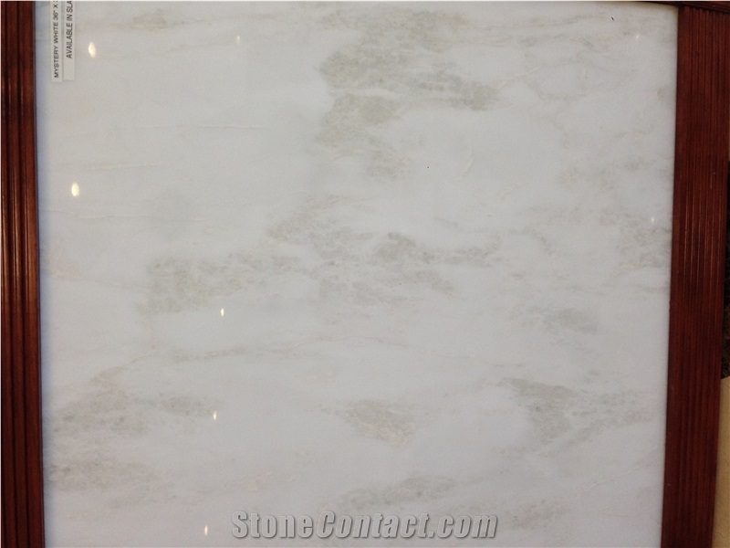 Mystery White Marble For Flooring Tiles Slabs Countertops Vanity Tops