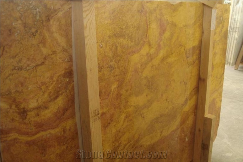Galala Nuo Slabs & Tiles, Turkey Yellow Limestone