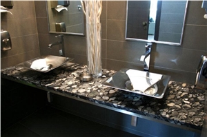 Nero Marinace Granite Bath Top, Marinace Black Granite Bath Tops