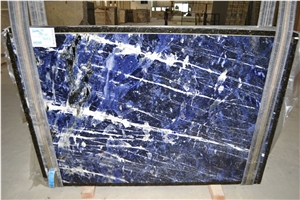 Sodalite Blue Granite Slabs & Tiles, Blue Polished Granite Floor Tiles, Wall Tiles