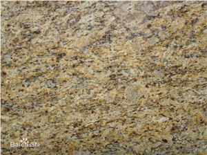 Giallo Santa Cecilia Granite Slabs, Brazil Yellow Granite