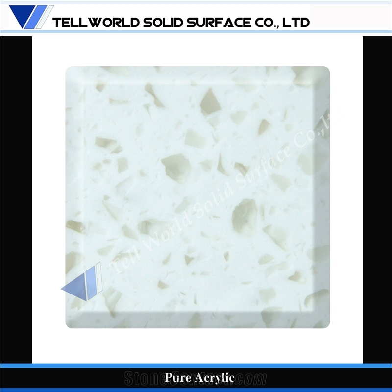 acrylic solid surface slabs design for office desk/reception counter/kitchen counter