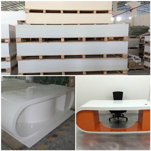Solid Surface Sheet, Artificial Marble Furniture, Artificial Stone Furniture