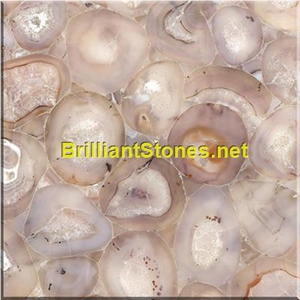 Milky Agate Semiprecious Stone