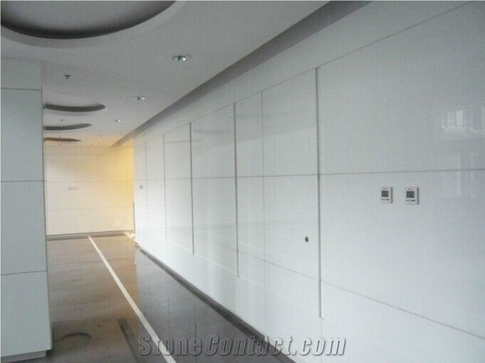 Wall Cladding and Floor Of Crystallized Glass Stone