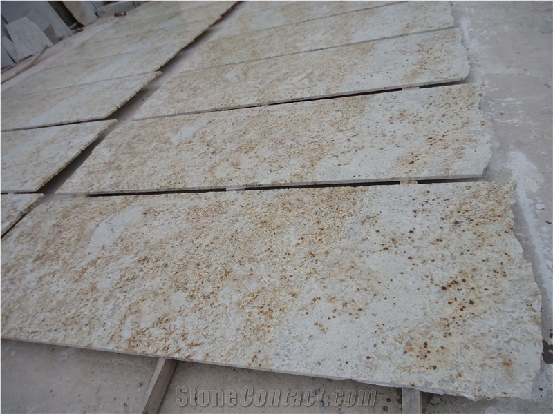 Colonial Gold Granite Slabs & tiles, India Yellow Granite polished floor covering tiles, walling tiles 