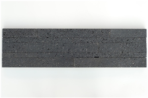 Brushed Black Lava Stone, Lava Stone Basalt Cultured Stone