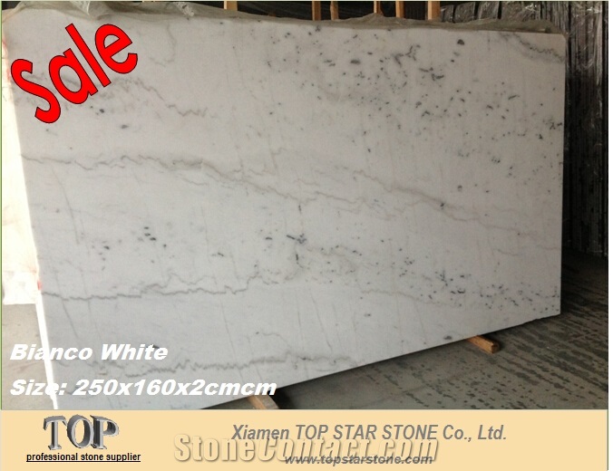 Cheap Bianco White Marble Floor Slabs & Tiles, Bianco Venato White Marble Slabs & Tiles