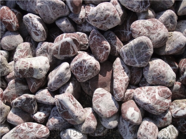 Stone Pebbles, Red Pebbles
