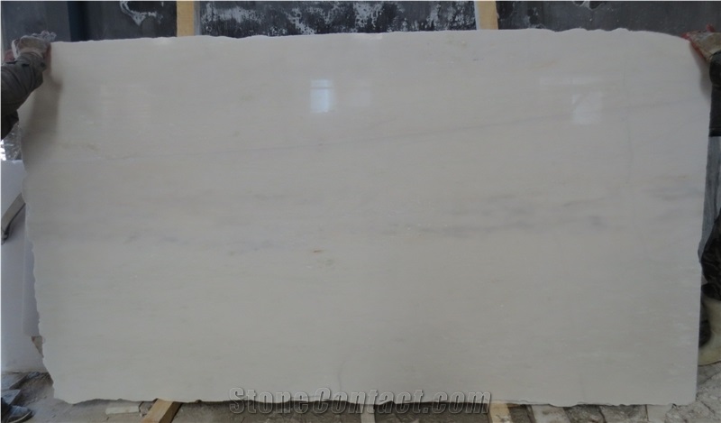 Pure White Marble Slabs, China White Marble