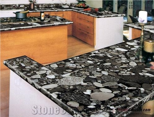 Black Marinace Granite Kitchen Countertops,Bar Top