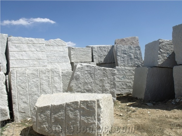 China Shandong White Granite Blocks