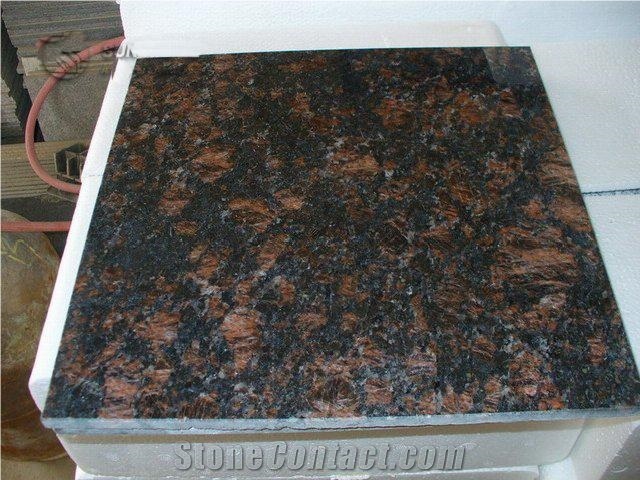 Indian Polished Tan Brown Granite Tiles