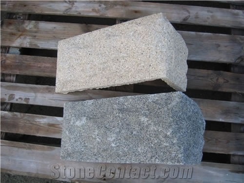 Cheap Yellow Granite Quoins, China Granite G682 Quoins, G682 Rustic Stone Yellow Granite Quoins
