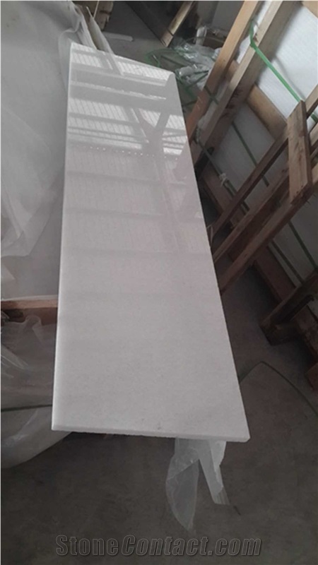 China Absolute White Marble Stair,Steps