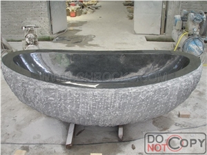 China G654 Granite Bathtub, Dark Granite Bathtub