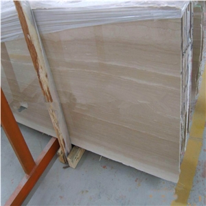 Italy White Wood Vein Marble Slabs