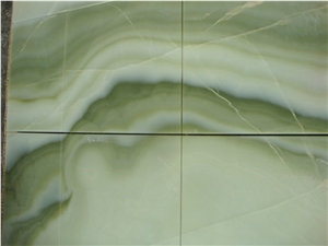 Jade Green Onyx Slabs & Tiles, Green Polished Onyx Floor Tiles, Wall Tiles