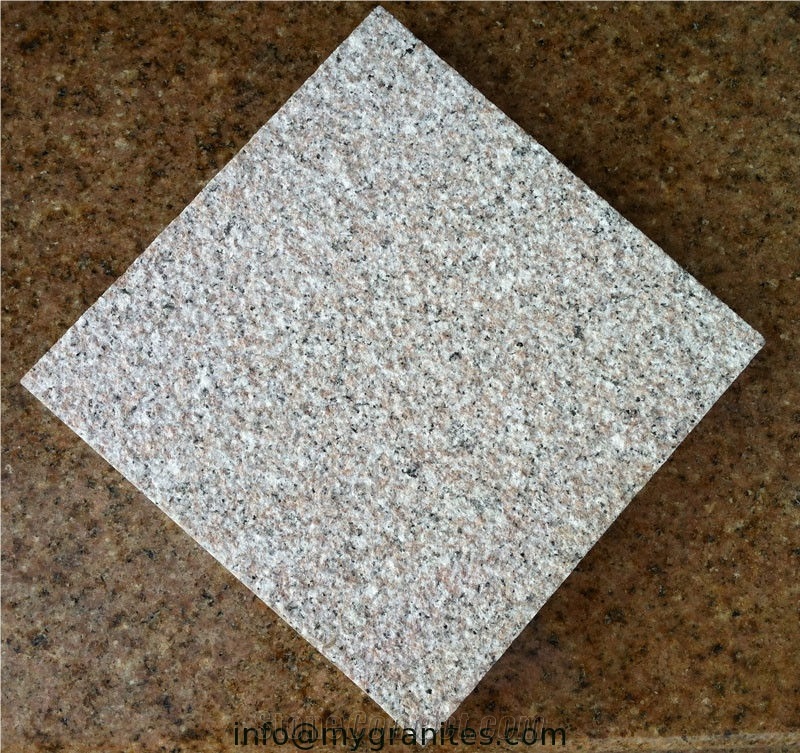 New G681 Bush Hammered Tile, G681 Granite Slabs & Tiles