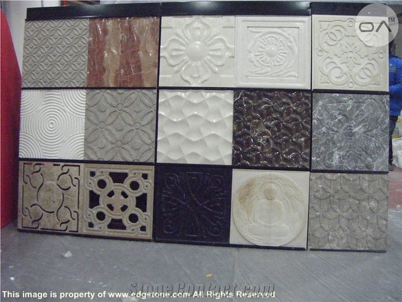 Marble Cnc Carved Wall Panels