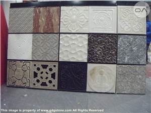Marble Cnc Carved Wall Panels
