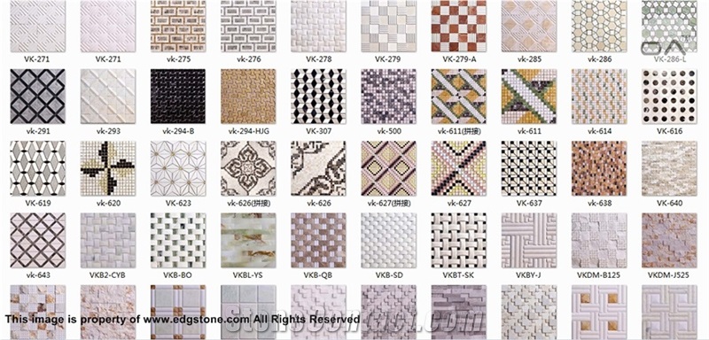 Marble & Onyx Mosaic Tiles Patterns