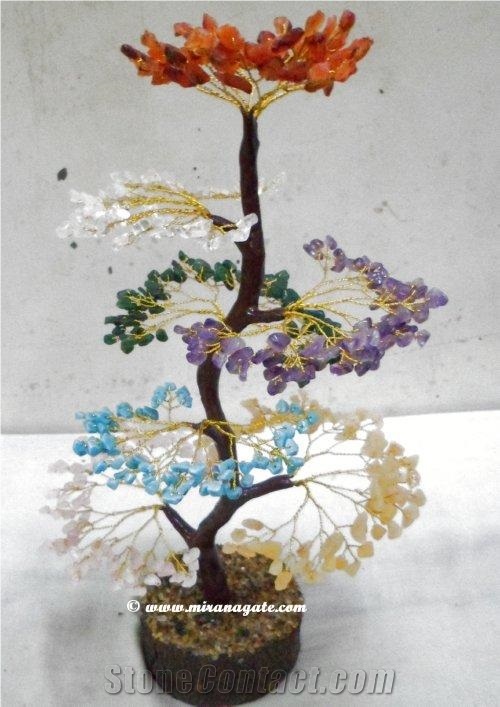 Agate Gemstone Tree Artifacts & Handcraft