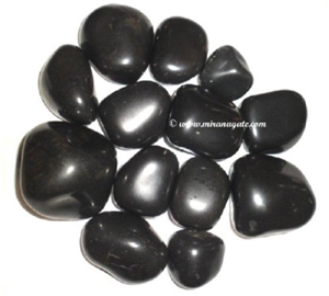 Black Agate Pebbles, Agate Stone Home Decor
