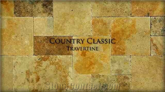 Country Classic Tumbled Chipped Edge Pattern