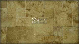 Walnut Travertine Versailles Pattern, Walnut Travertine Tiles
