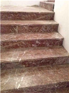 Rosa Baccarat Marble Stairs