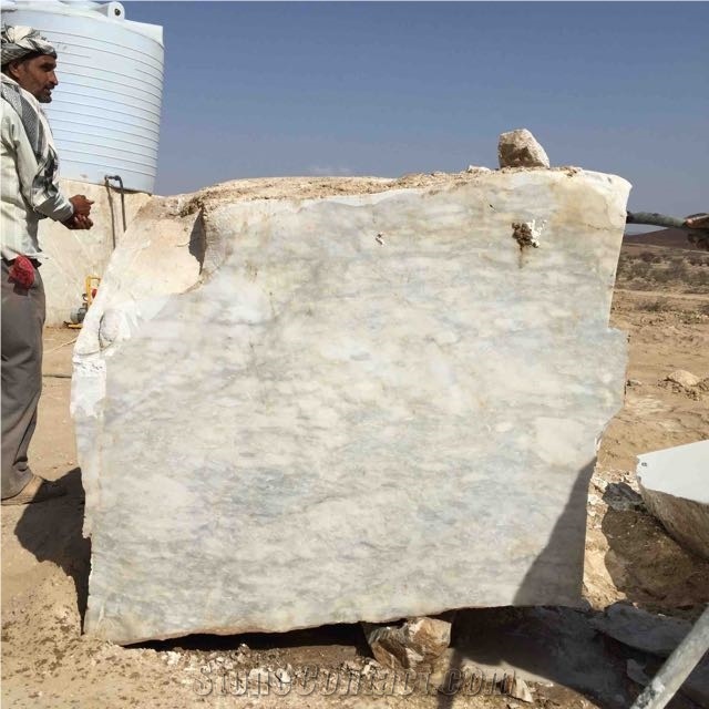 Bianco Carrara Marble Blocks, White Middle East Marble Blocks